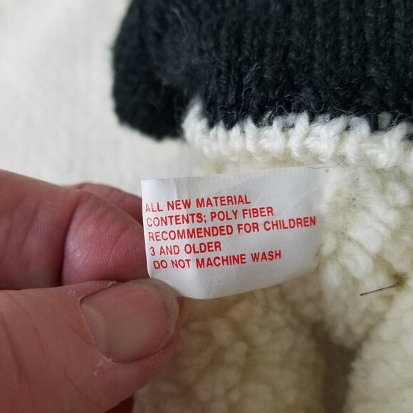 Berkeley Designs white plush Bear 5-Jointed with Boo blue Sweater‎ NWT 10" - Picture 13 of 13